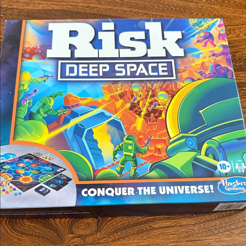Hasbro Risk Deep Space Game - Blue and Green